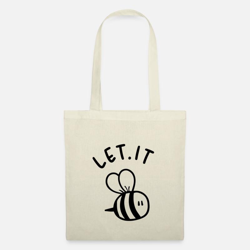 Let It Bee - Stoffbeutel - Natur