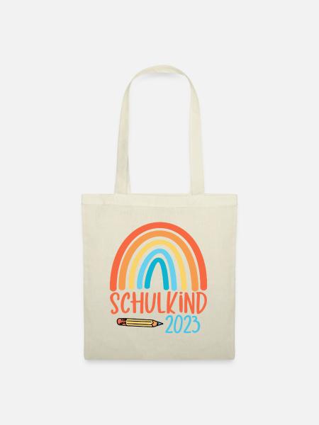 Schulkind 2023 - Stoffbeutel - Natur