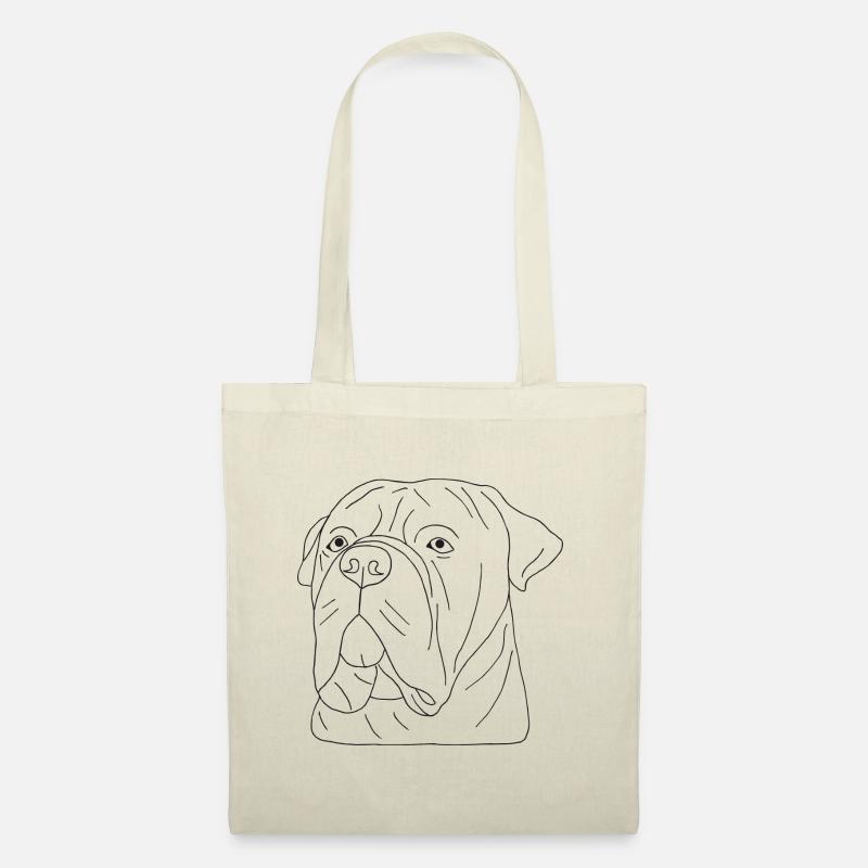 Bullmastiff - Stoffbeutel - Natur