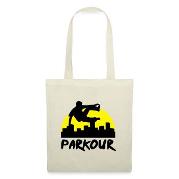 Free running in the city, parkour - Sac en tissu - nature - Devant