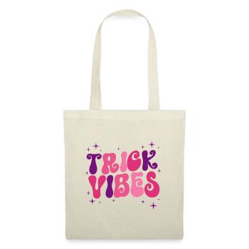 Trick Vibes Joke Funny Halloween - Tote Bag - nature - Front