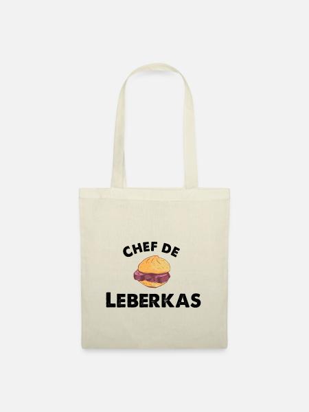 chef de leberkas - Stoffbeutel - Natur