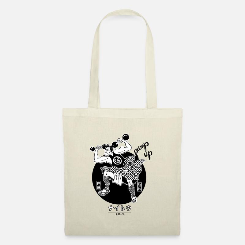 Muchi Samurai - Stoffbeutel - Natur