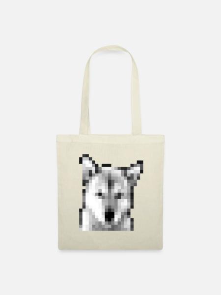 Jindo Mosaik - Stoffbeutel - Natur