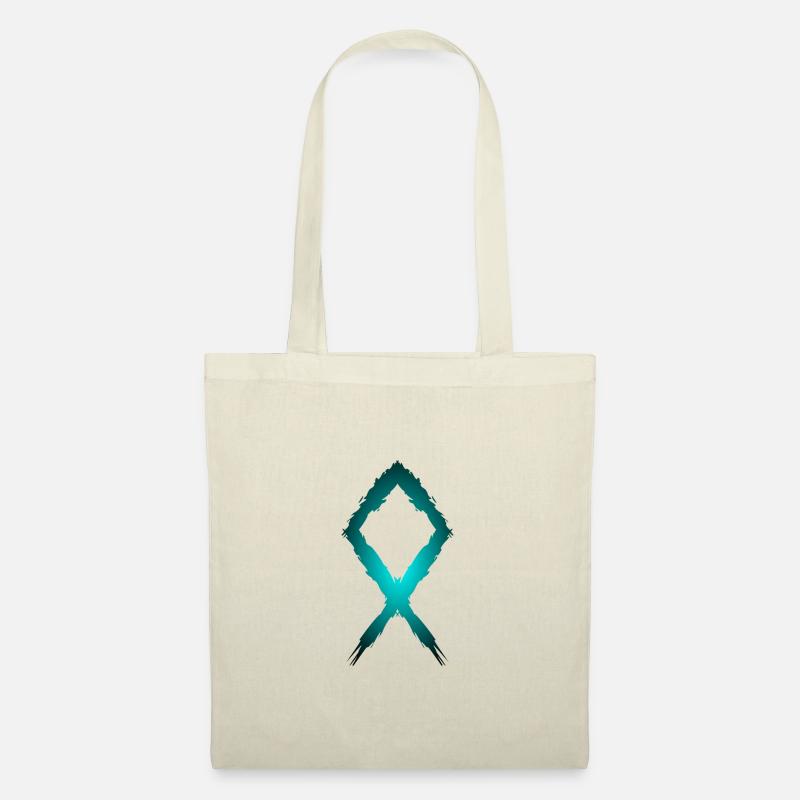 Othila Rune Symbol - Stoffbeutel - Natur