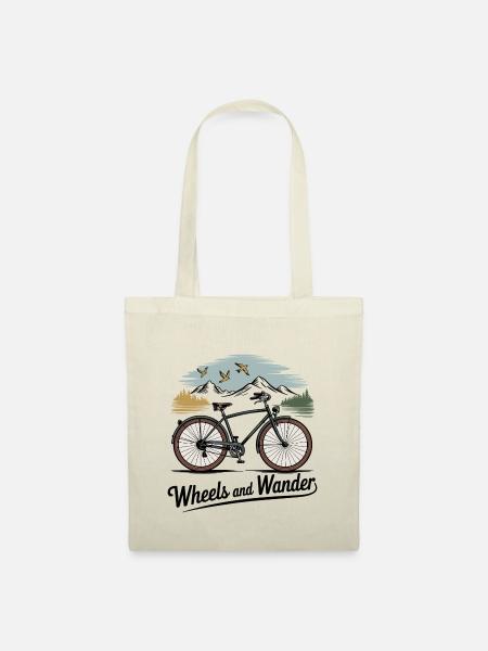 Wheels & Wander – Bergabenteuer - Stoffbeutel - Natur