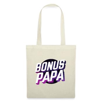 Bonus Papa - Stoffbeutel - Natur - Vorne
