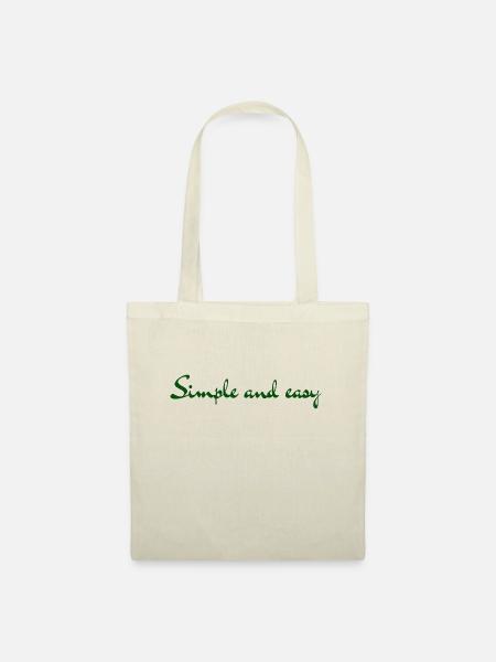 Simple and easy - Stoffbeutel - Natur