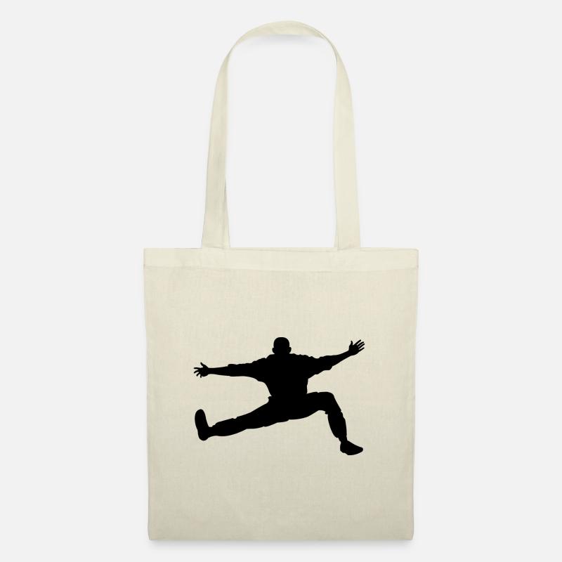 Handball Torwart Design - Stoffbeutel - Natur