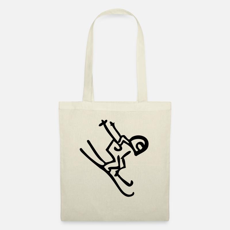 ski skiing - Tote Bag - nature