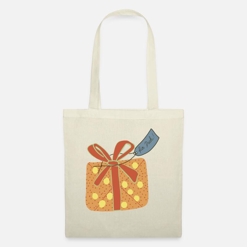 Geschenk - Stoffbeutel - Natur