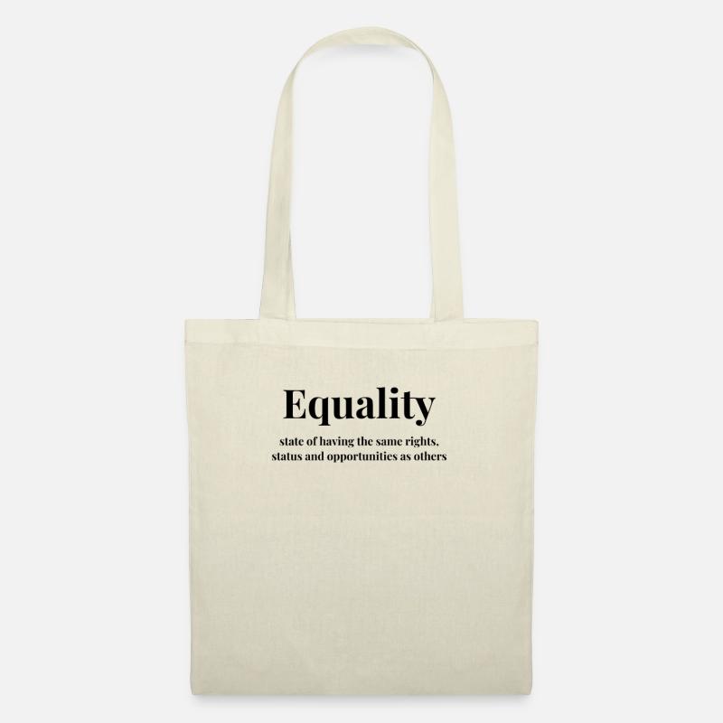 Equality - Gleichberechtigung - Stoffbeutel - Natur