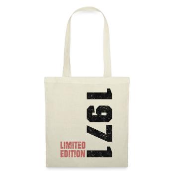 Anniversaire 1971 Born Gift Limitert Dicton - Sac en tissu - nature - Devant