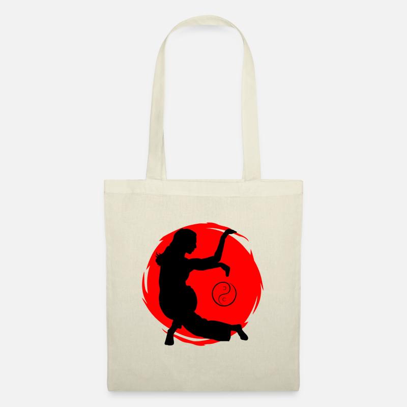 Yin Yang Qi Gong Zen - Stoffbeutel - Natur