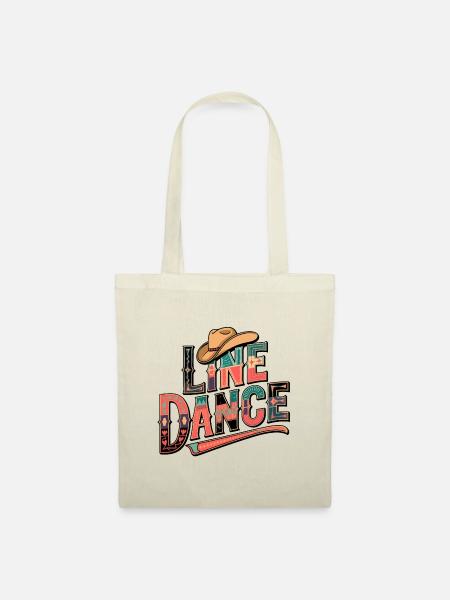 Line Dance Linedance mein Hobby - Stoffbeutel - Natur