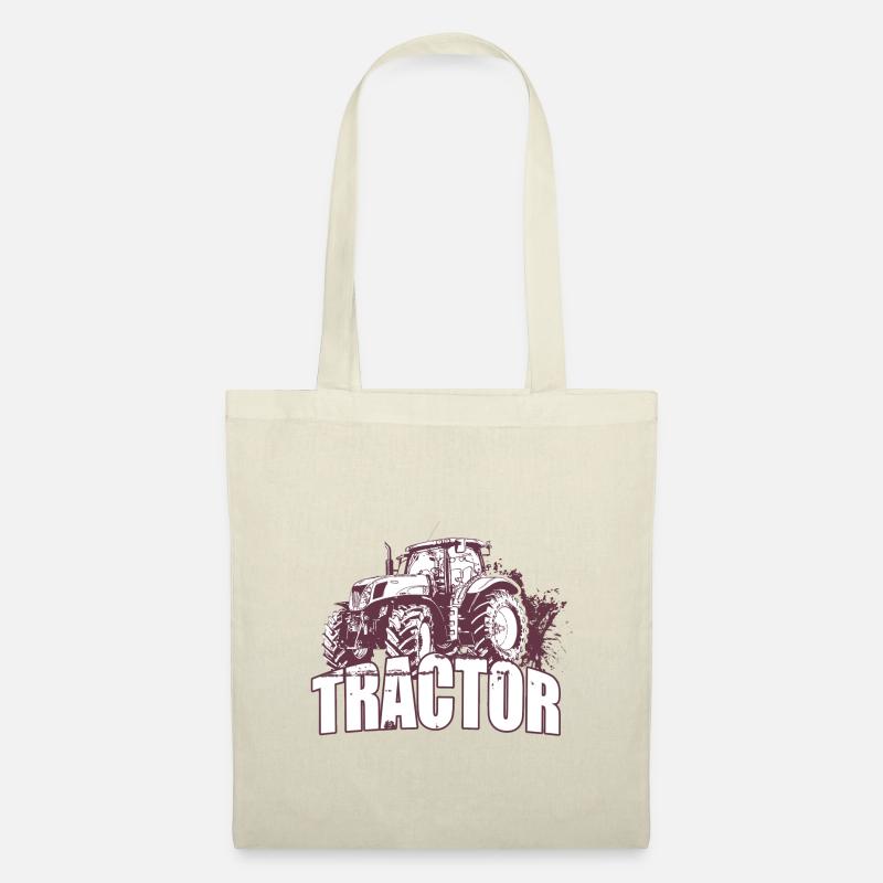 Traktor - Stoffbeutel - Natur