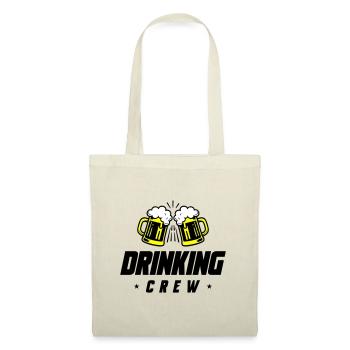 Drinking Crew Bier - Stoffbeutel - Natur - Vorne