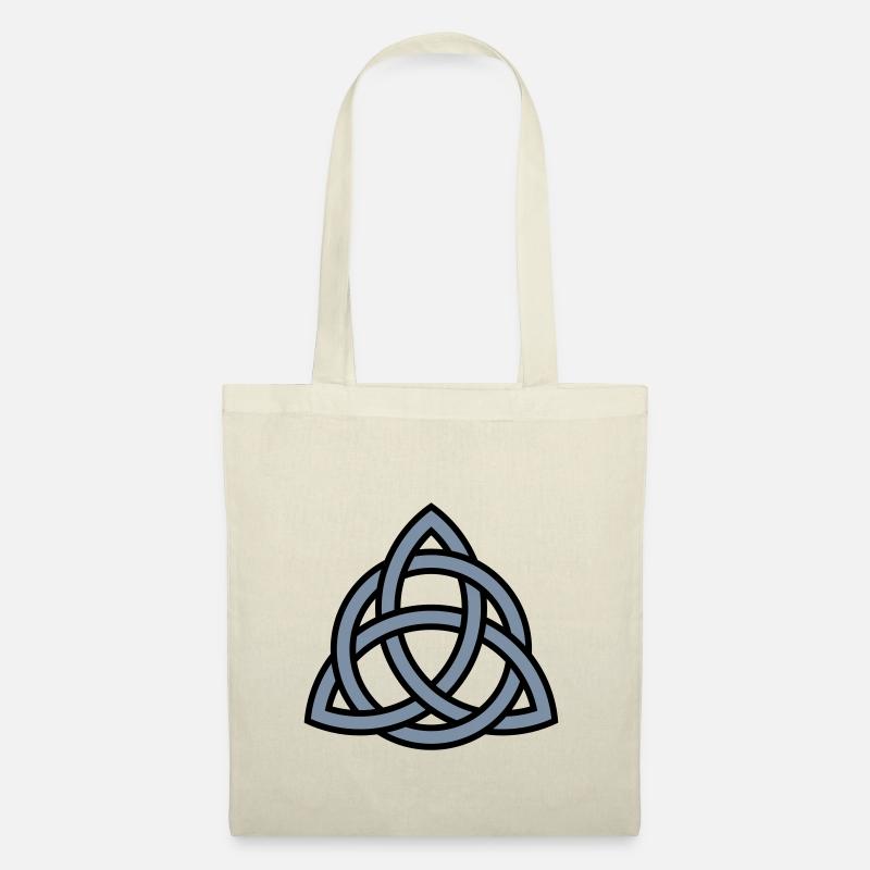 celtic trinity knot - Sac en tissu - nature
