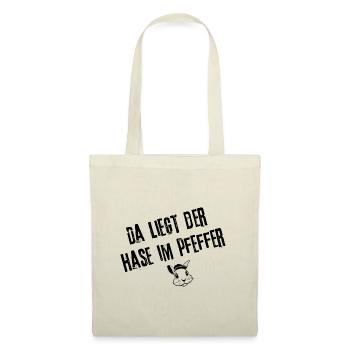 Überraschender Pfeffer Look - Stoffbeutel - Natur - Vorne