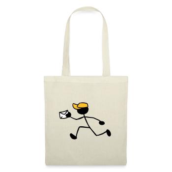 Postman Courier Letter Delivery Express Shipment - Tote Bag - nature - Front