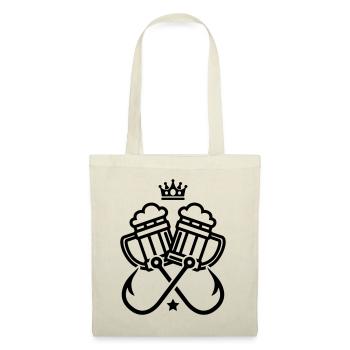 fish hook fishing beer - Tote Bag - nature - Front