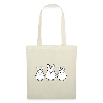 Bunnies Team Easter Funny - Tote Bag - nature - Front