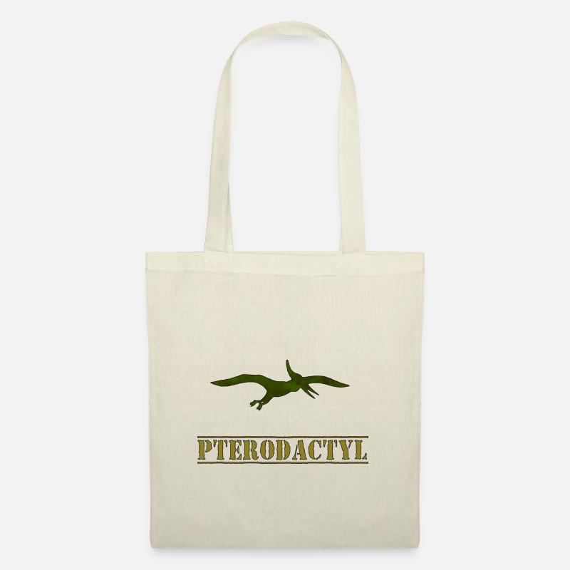 Pterodactyl Flugsaurier Dino - Stoffbeutel - Natur