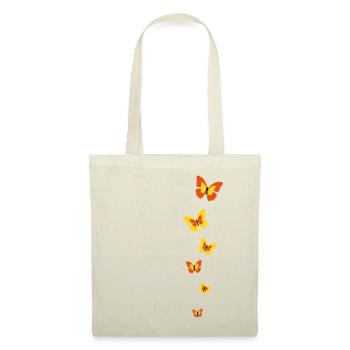 papillon - Sac en tissu - nature - Devant