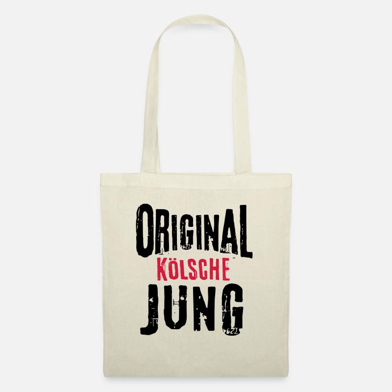 Kölsche Jung Kölner Original Geschenk Mann Köln - Stoffbeutel - Natur