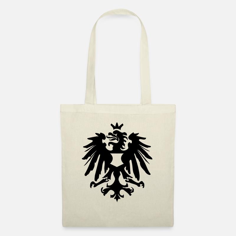 Adler Krone Wappen - Stoffbeutel - Natur
