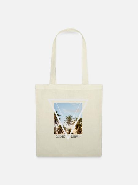 Catching sunrays. Shirt - Stoffbeutel - Natur