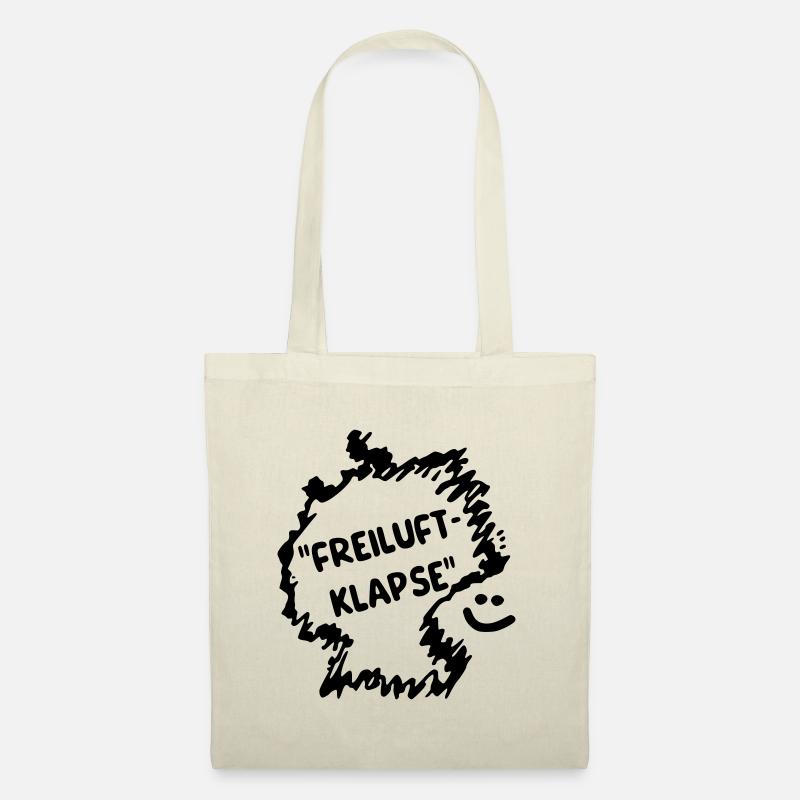 Freiluft Klapse - Stoffbeutel - Natur