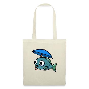Water Lake Sea Fish Umbrella Rain - Tote Bag - nature - Front