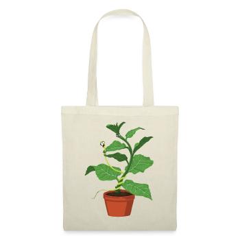 Lutte parmi les plantes - Sac en tissu - nature - Devant