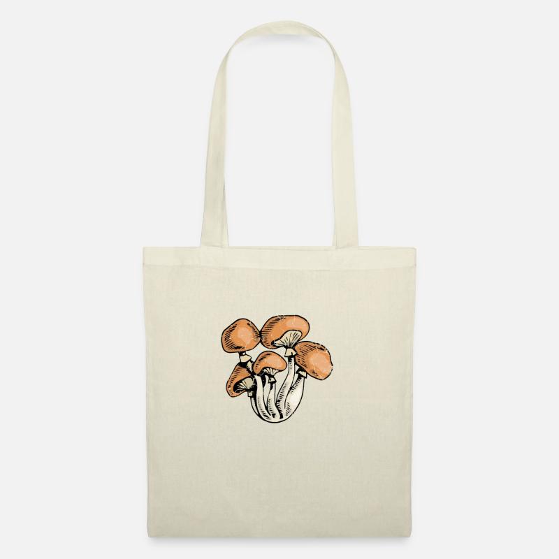 Psychedelic Mushroom, Hippie - Tote Bag - nature
