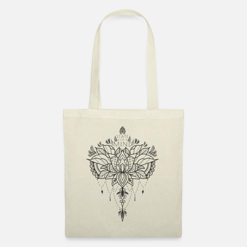 LOTUS MIND black - Tote Bag - nature