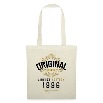 1996 limited edition Geburtstag - Stoffbeutel - Natur - Vorne