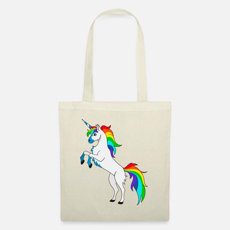 Einhorn - Stoffbeutel - Natur