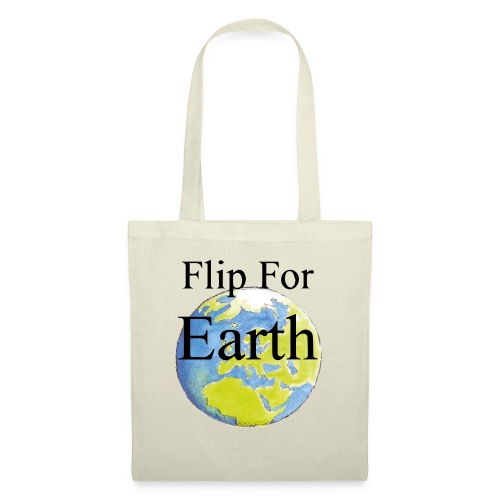 Flip For Earth T-shirt - Tygväska