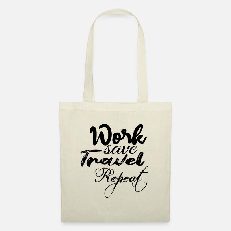 work save travel repeat - Tote Bag - nature