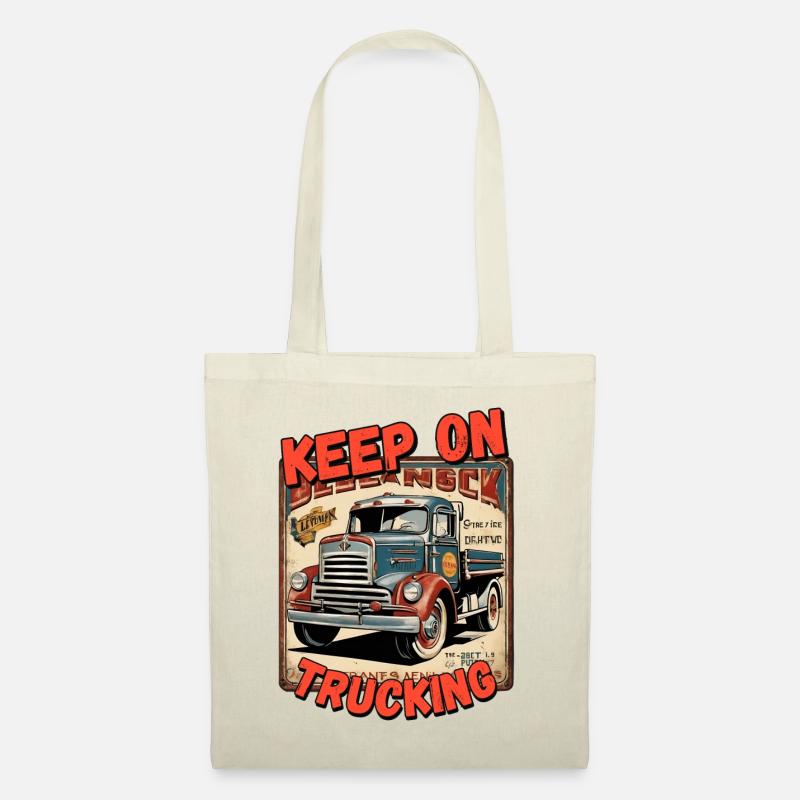 Keep on Trucking 2 - Stoffbeutel - Natur