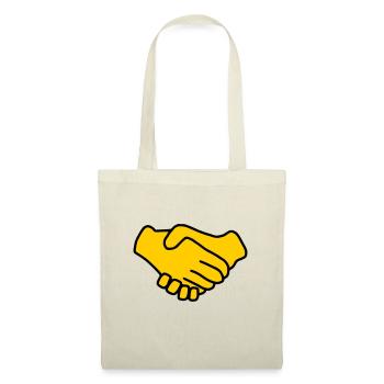 Emoji Main Donner la couleur sketch - Sac en tissu - nature - Devant