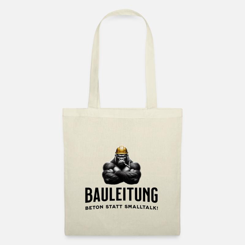 Bauleitung - Stoffbeutel - Natur