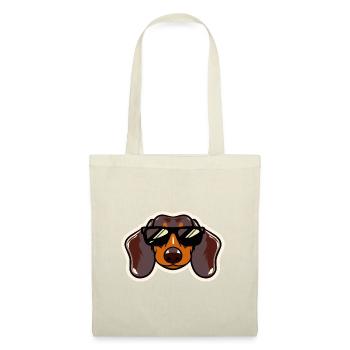 Retro Dachshund Holiday Dog Lovers - Tote Bag - nature - Front