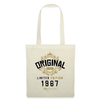 1967 limited edition Geburtstag - Stoffbeutel - Natur - Vorne
