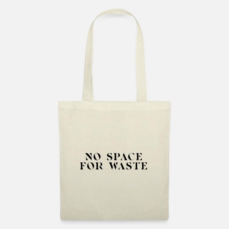 No space for waste - Stoffbeutel - Natur