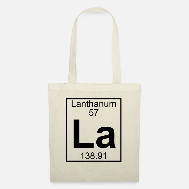 Lanthanum (La) (element 57) - Tote Bag - nature