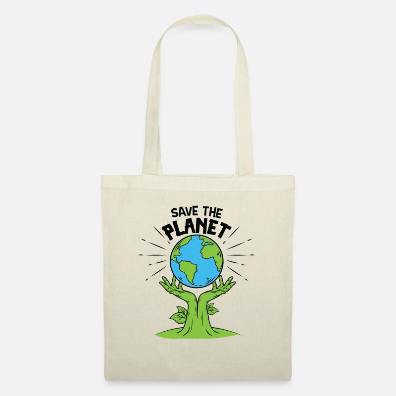 Rette den Planeten - Stoffbeutel - Natur
