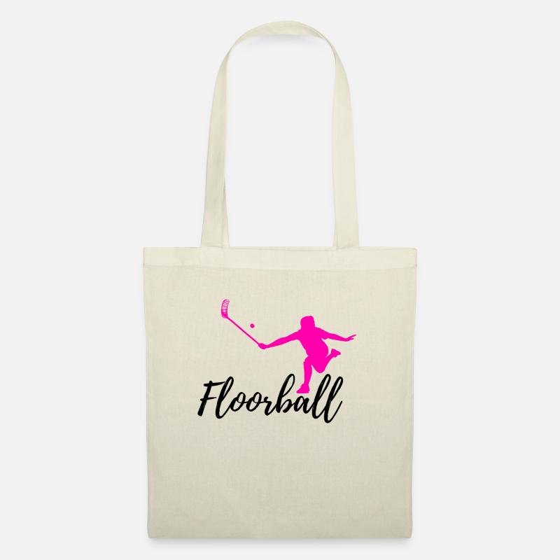 Floorball - Stoffbeutel - Natur