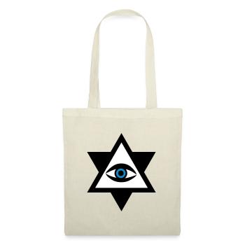L'oeil de Dieu 3c - Sac en tissu - nature - Devant
